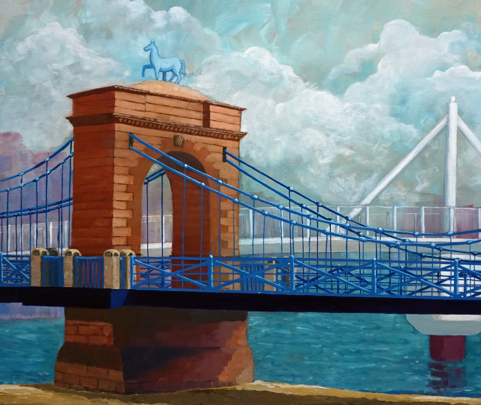 Oil painting submitted for AI critique — used as demo